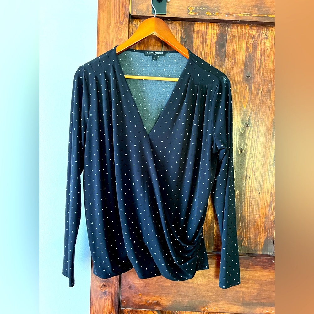 Banana Republic Polka Dot top